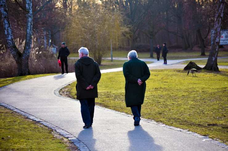 Pensionati al parco