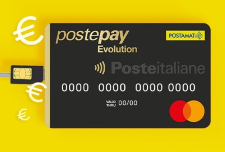 Illustrazione di una PostePay (posteitaliane)