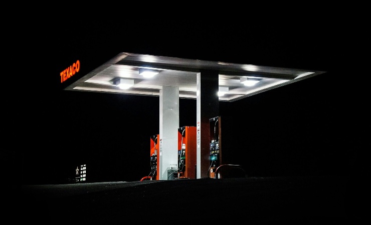 pompa di benzina