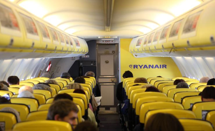 Ryanair, interni velivoli