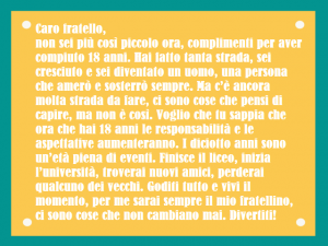 Lettera a mio fratello: 33 pensieri per dirgli ti voglio bene