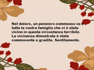 Frasi per ringraziare le condoglianze ricevute: 95 pensieri da