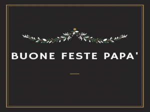 auguri natale papa