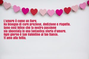 Frasi d'amore per San Valentino