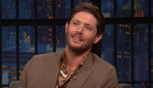 Jensen Ackles (Late Night with Seth Meyers - youtube screenshot)