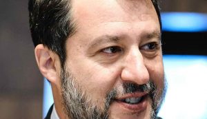 Una foto raffigurante Matteo Salvini (Wikipedia European Union)